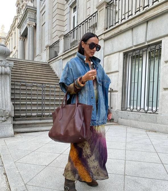 Jacket Denim Vest Oversized