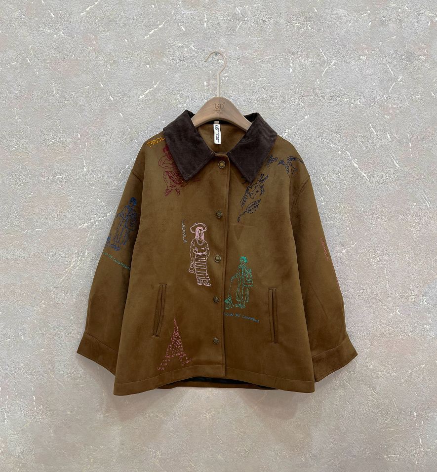 Jacket Suede Patterned