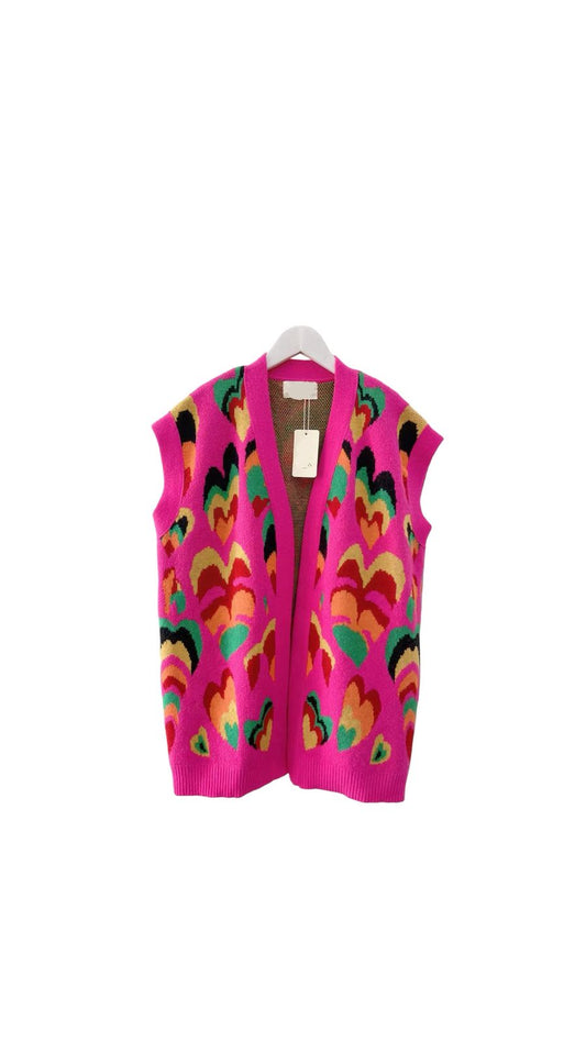 Cardigan Vest Heart