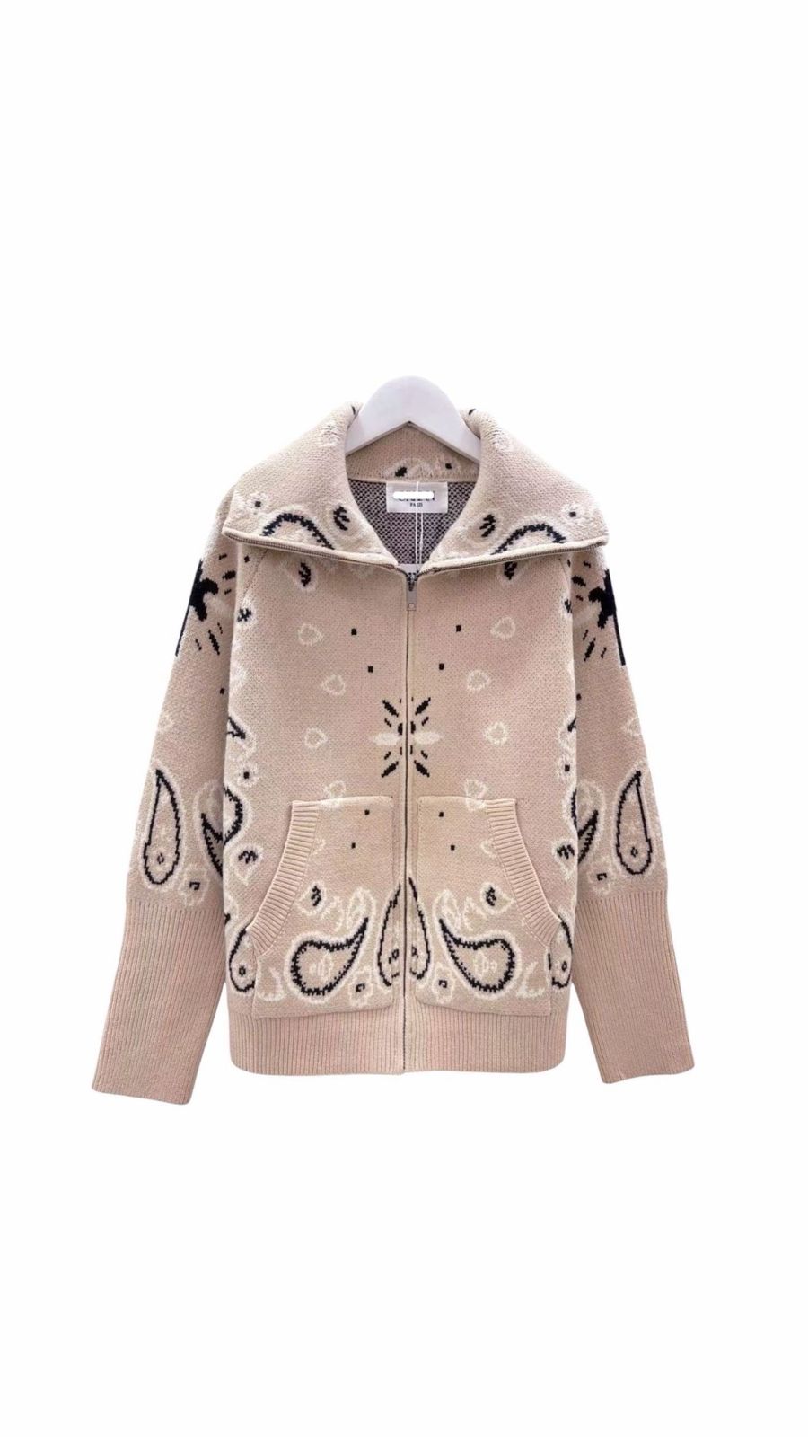 Bandana Zipper Beige