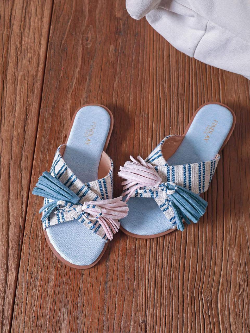 SLIPPER DENIM