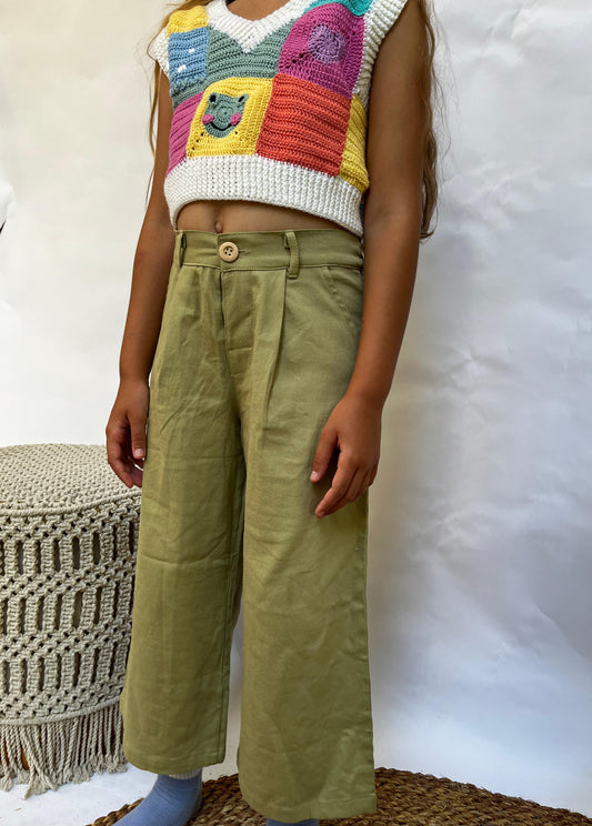 Linen Pants Girls