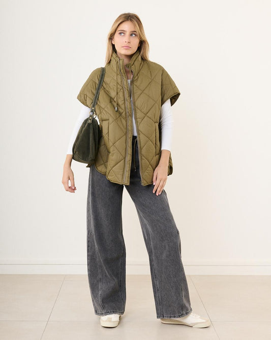 Vest Olive Waterproof