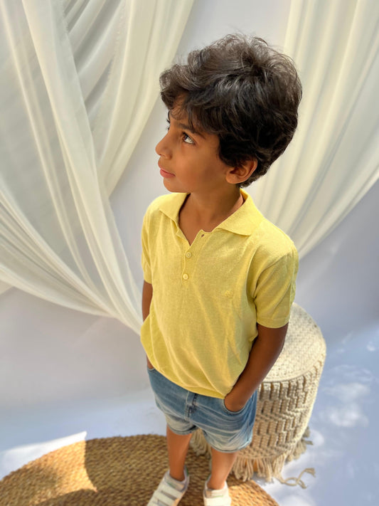 Light Soft Yellow Shirt