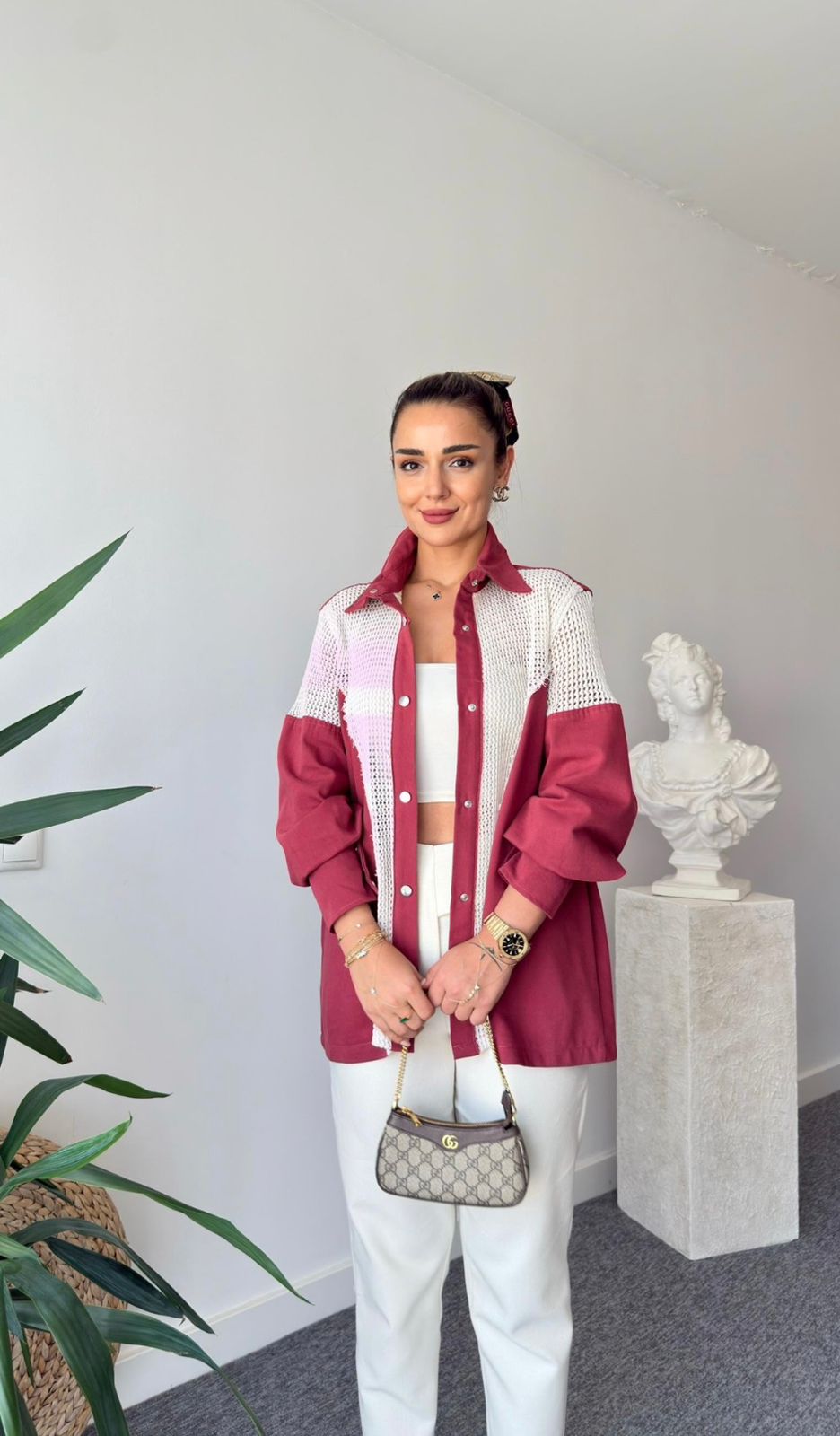 Veto Jacket Burgundy