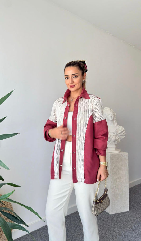 Veto Jacket Burgundy