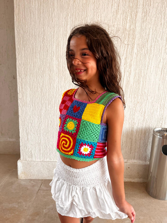 Handmade Colored Top (100% Pure Cotton)