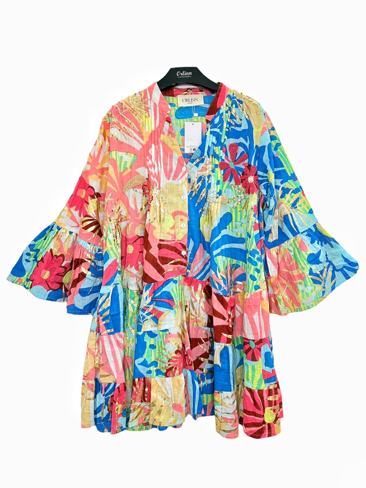 Short Dress Colorful Orlin