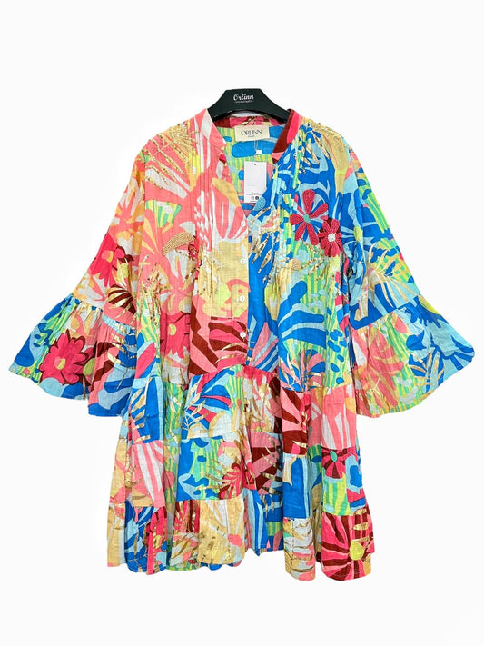 Short Dress Colorful Orlin