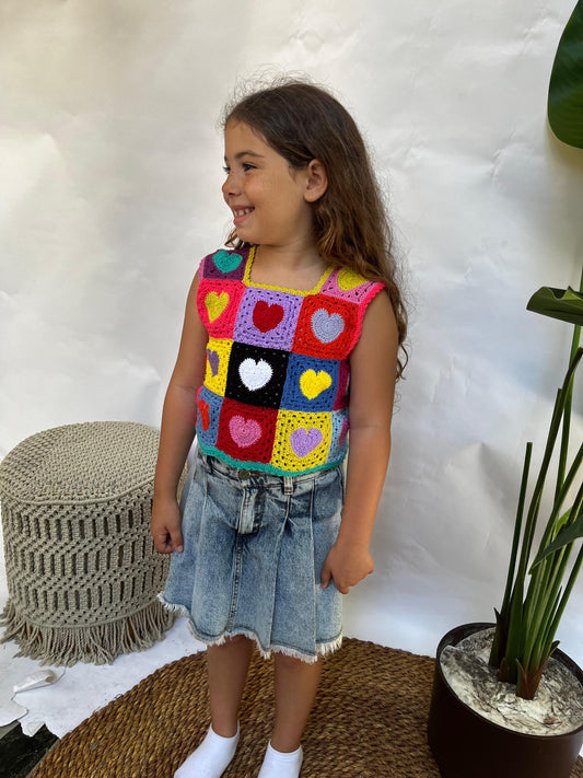 Handmade Colored Top (100% Pure Cotton)