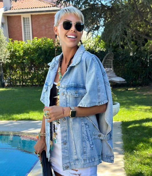 Vest denim light