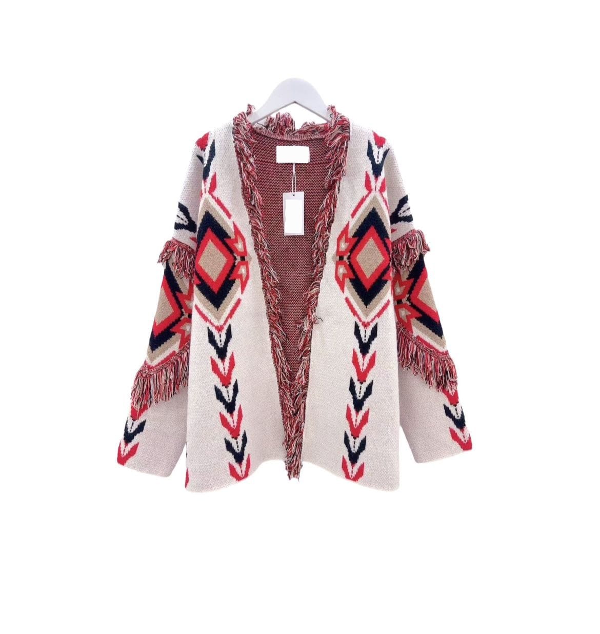 Cardigan Boho Offwhite