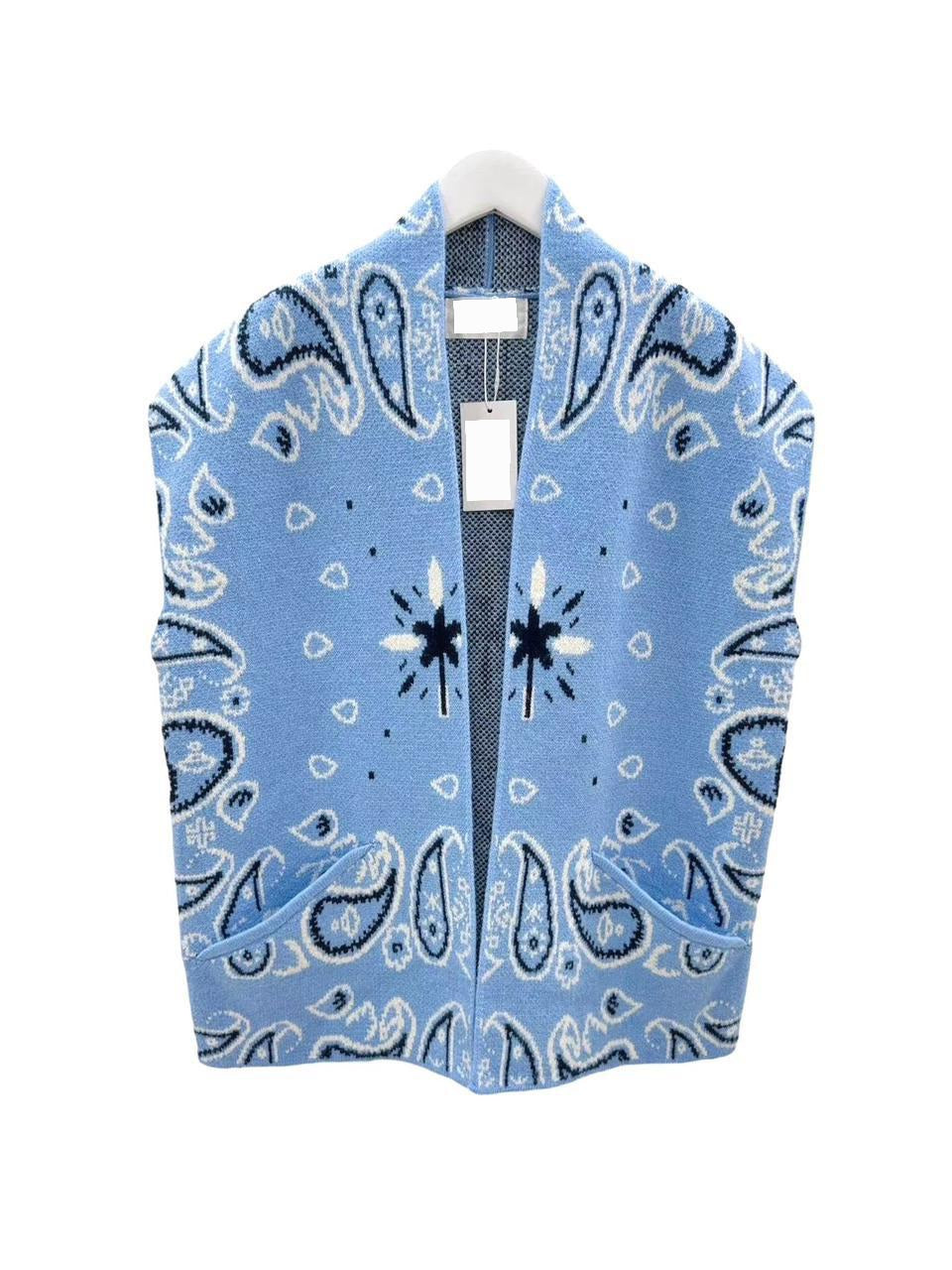 Bandana Vest Light Blue